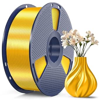 SUNLU Silk PLA+ Filament, Shin...