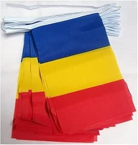AZ FLAG - Romania Bunting Flag...