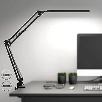 SKYLEO LED Desk Lamp with Clam...