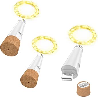 OUSMIN String Lights, USB Rech...