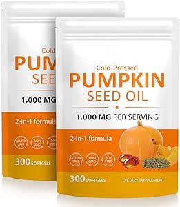 Pumpkin Seed Oil Capsules - 10...
