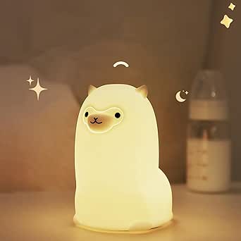 Alpaca Night Light for Kids -...