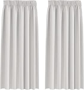 BellaHills Blackout Curtains P...