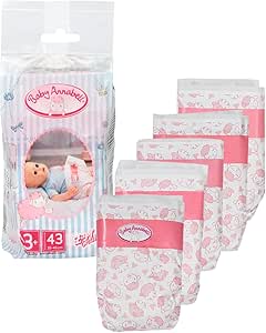 Baby Annabell Nappies, Multico...
