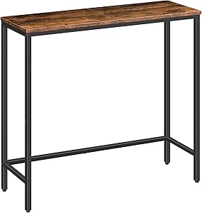 HOOBRO Console Table, Slim Con...