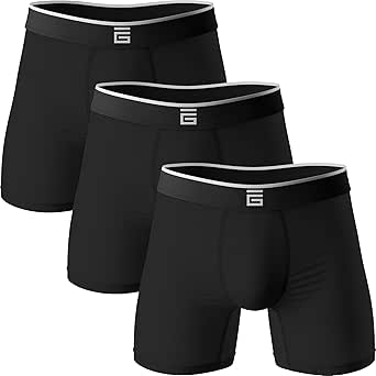 Mens Boxers Bamboo Anti Chafin...