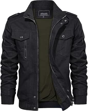 KEFITEVD Men's Jackets Bomber...