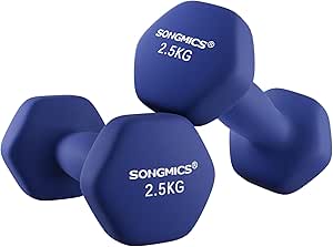 SONGMICS Dumbbells Set of 2 Du...
