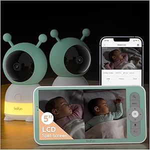 Boifun 2K WiFi Baby Monitor Wi...