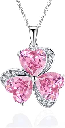 VONSSY Elegant Clover Pendant...