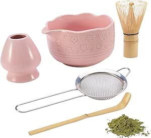 Matcha Set Whisk and Bowl – 5P...