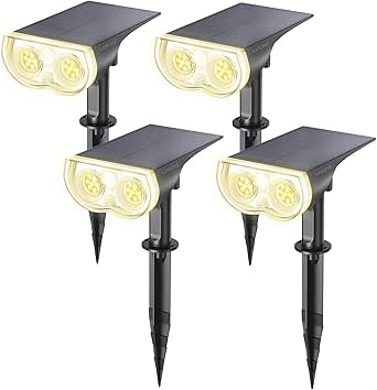 Linkind Solar Spot Lights Outd...