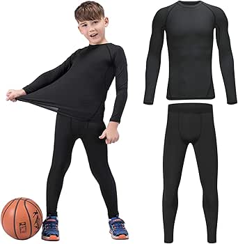 Youth Boys' Compression Leggin...