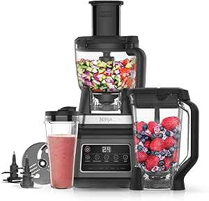 Ninja 3-in-1 Food Processor &...