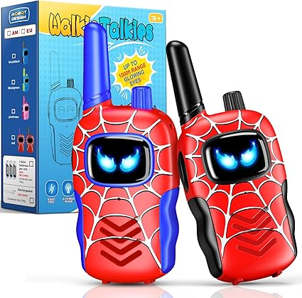 Spider Walkie Talkies Kids Toy...