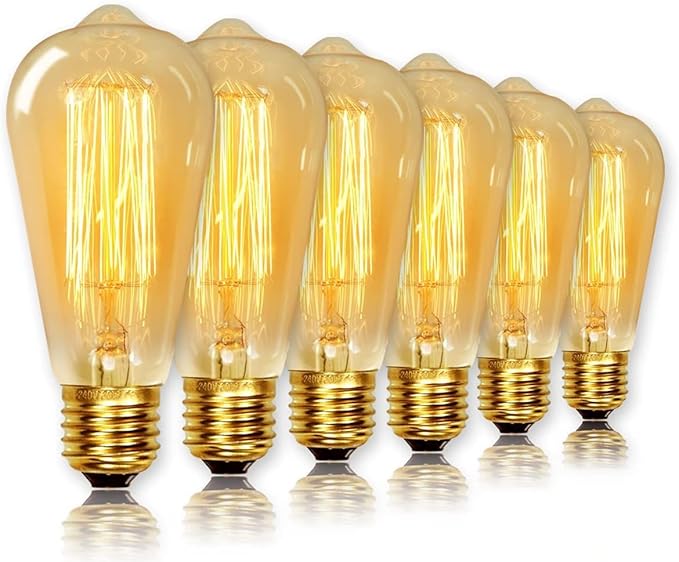 ST64 Vintage Light Bulbs with...