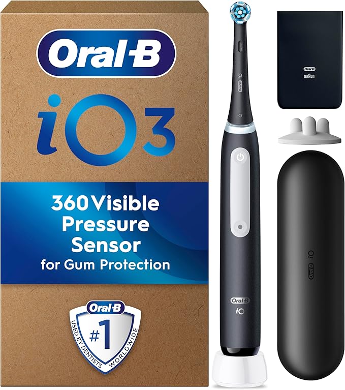 Oral-B iO 3 Matt Black Ultimat...