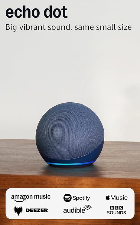 Echo Dot (Newest gen) | Big vi...