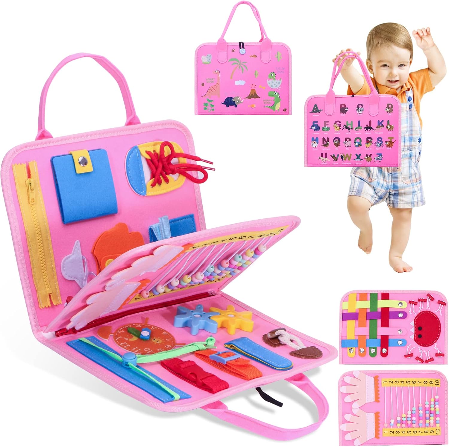 Busy Board for Toddlers, Monte...