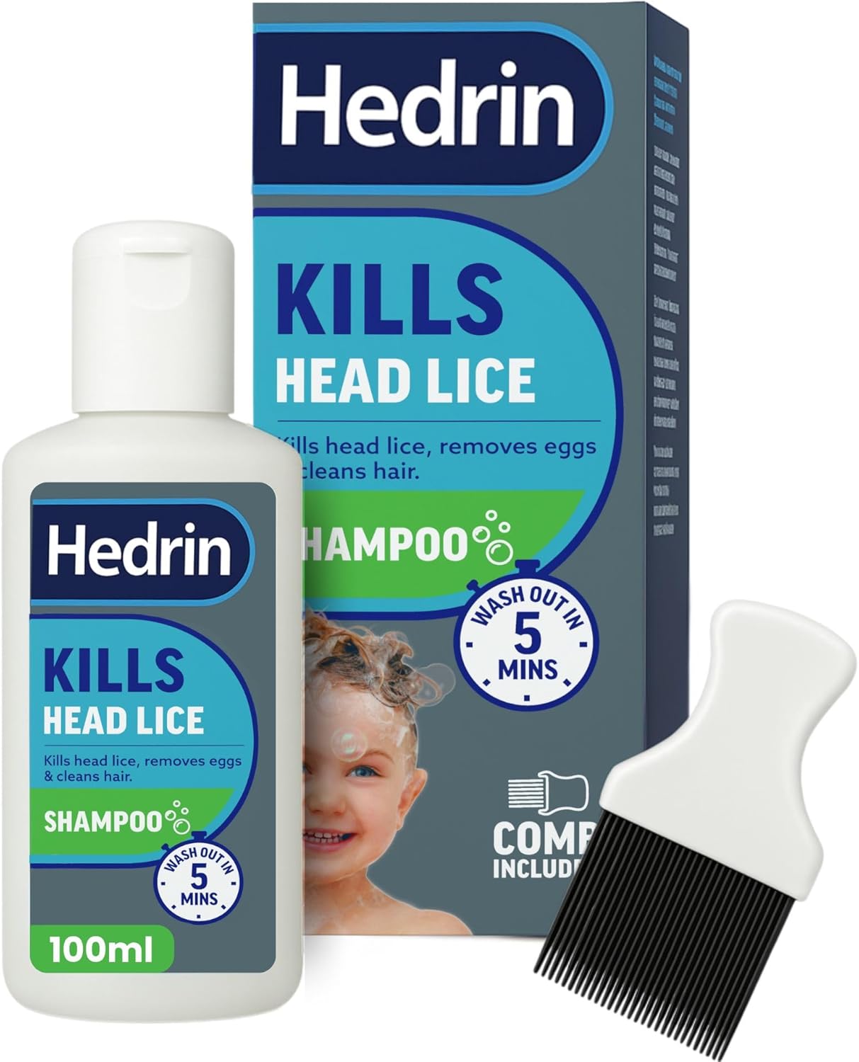 Hedrin Head Lice Shampoo and C...