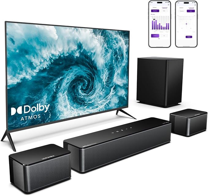 ULTIMEA 5.1 Soundbar with Dolb...