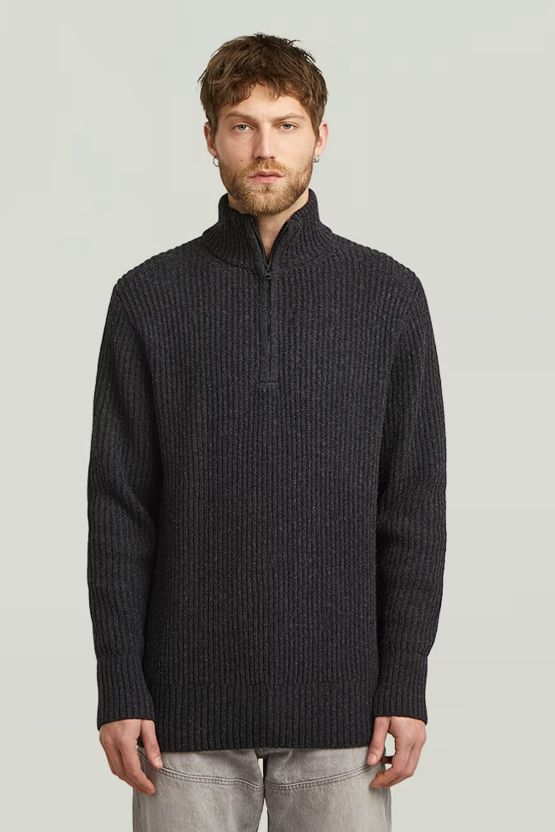 Essential Half Zip Knit