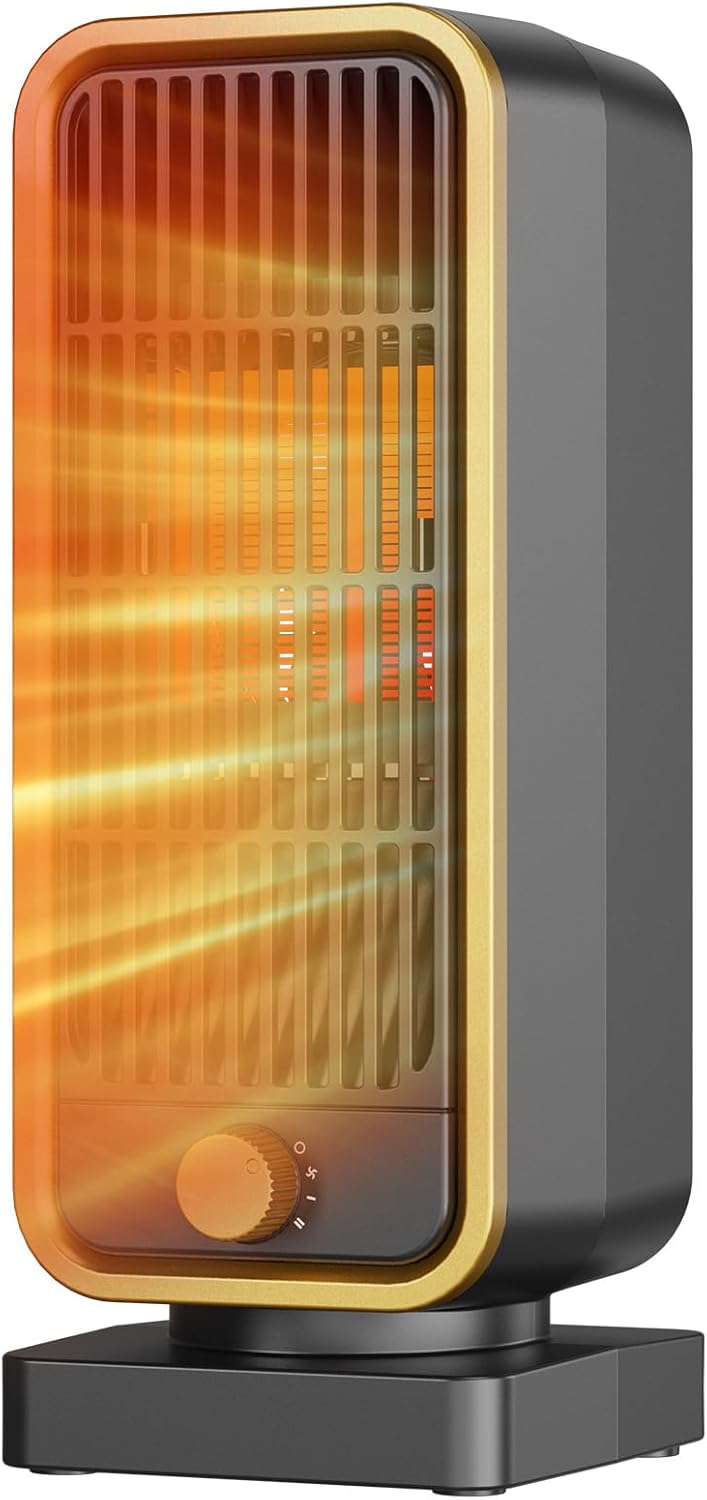 lectric Heater - 900W Portable...