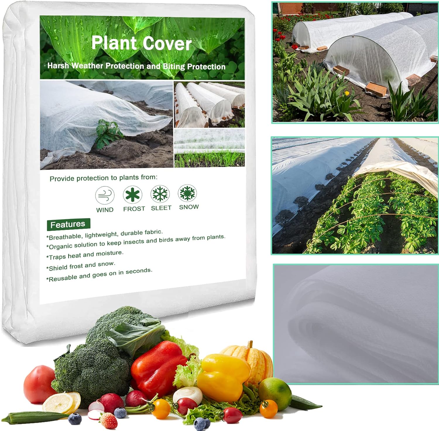 Garden Fleece，40gsm Heavy Pla...