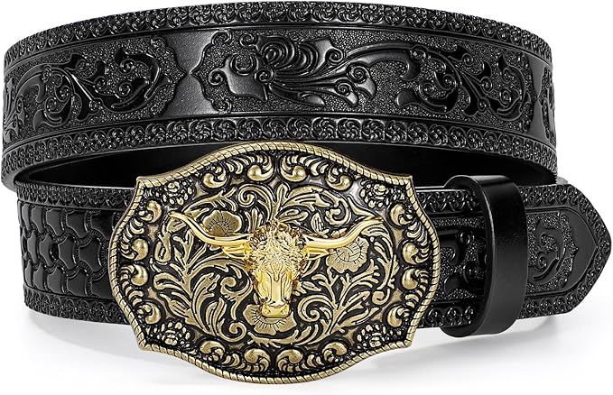 LEACOOLKEY Western Cowboy Leat...