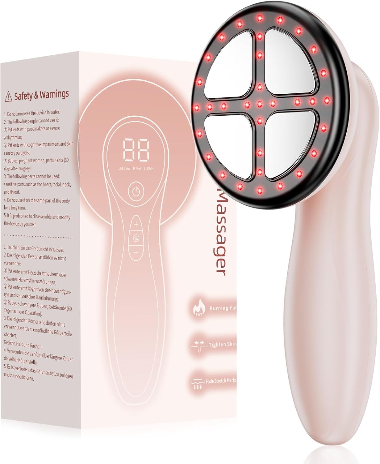 4-in-1 Cellulite Massager Tool...