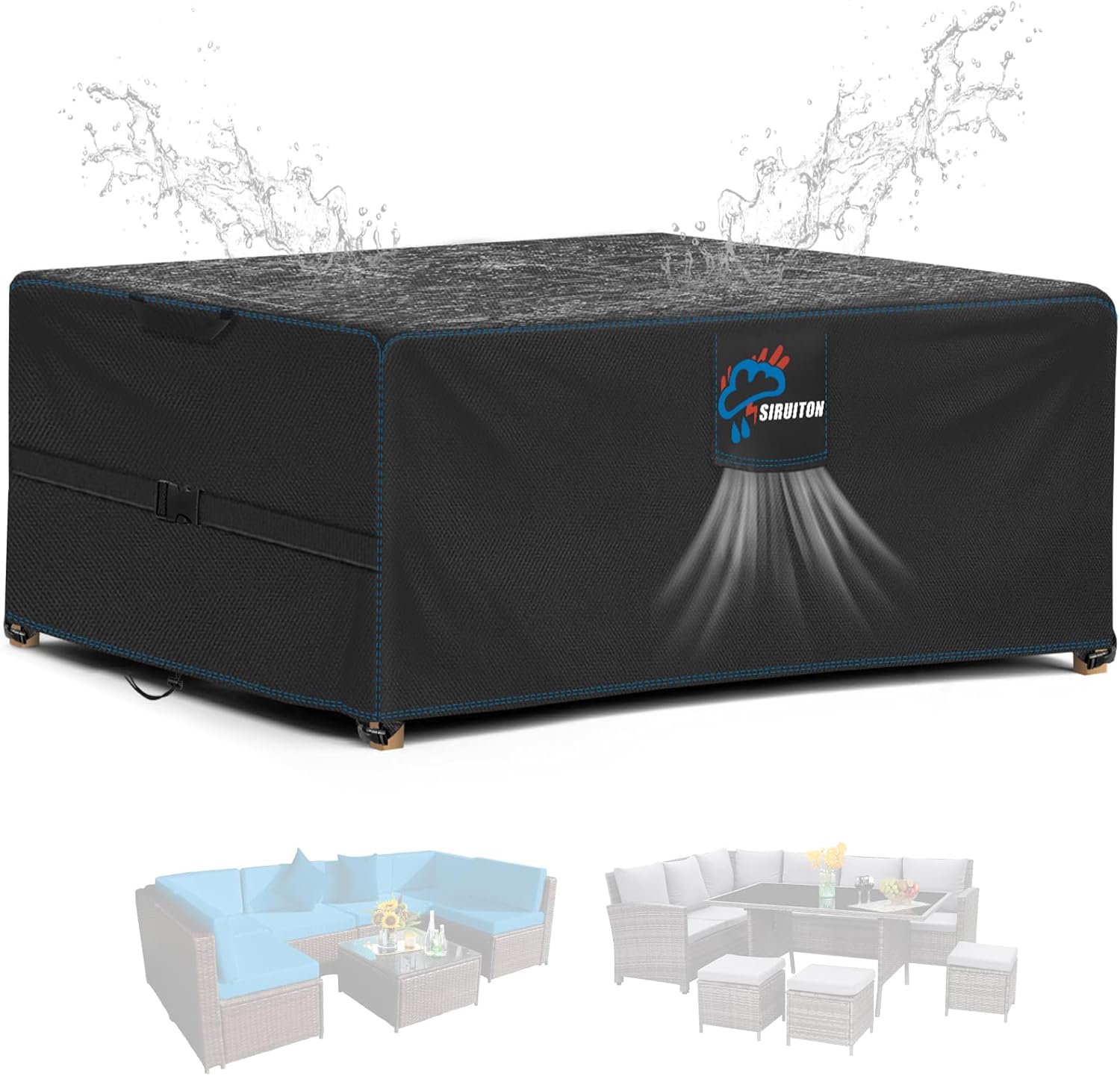 SIRUITON 250x250x90cm Garden F...