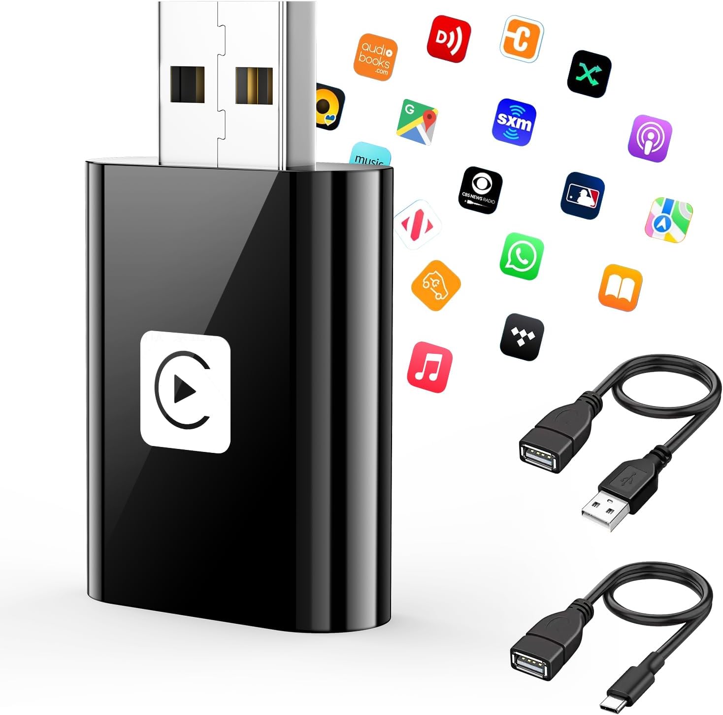 Mini Wireless Carplay Adapter...