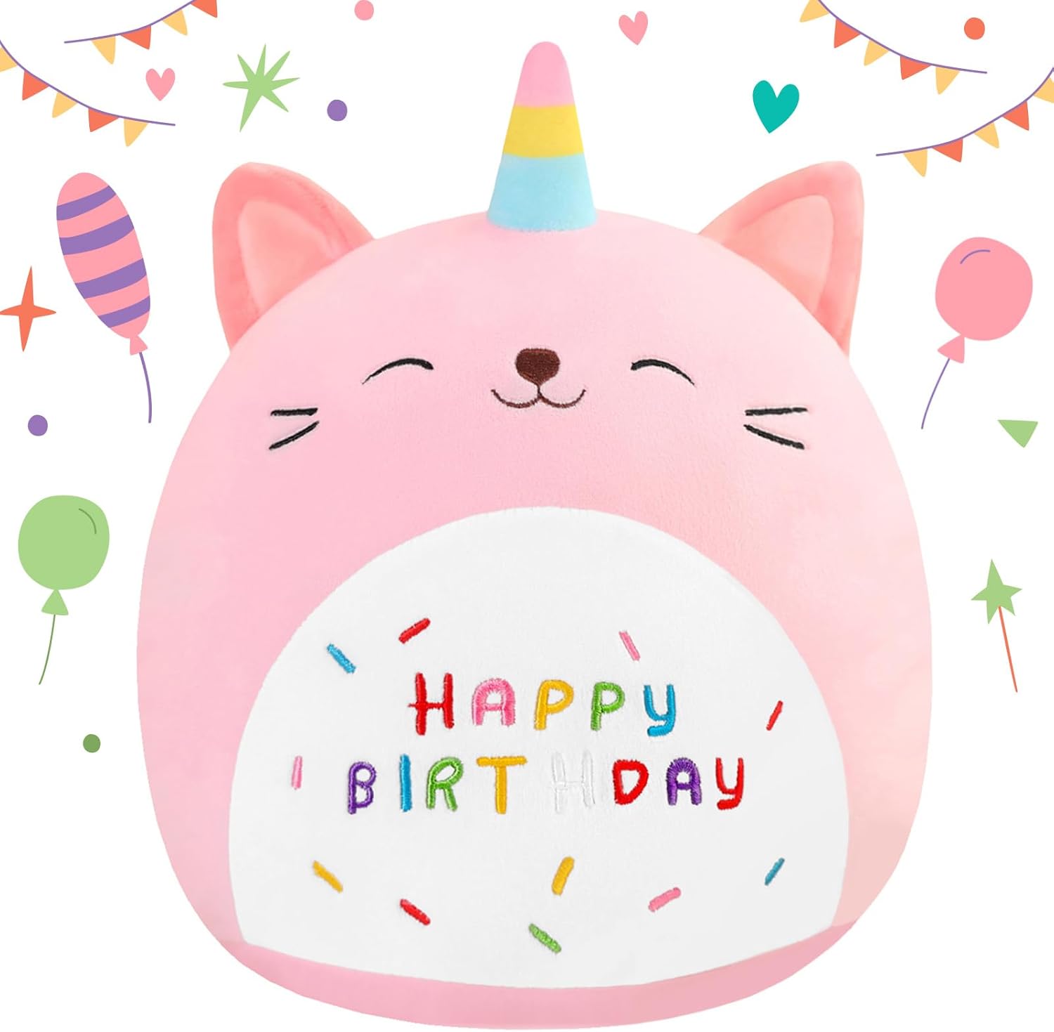 SQEQE Happy Birthday Stuffed A...