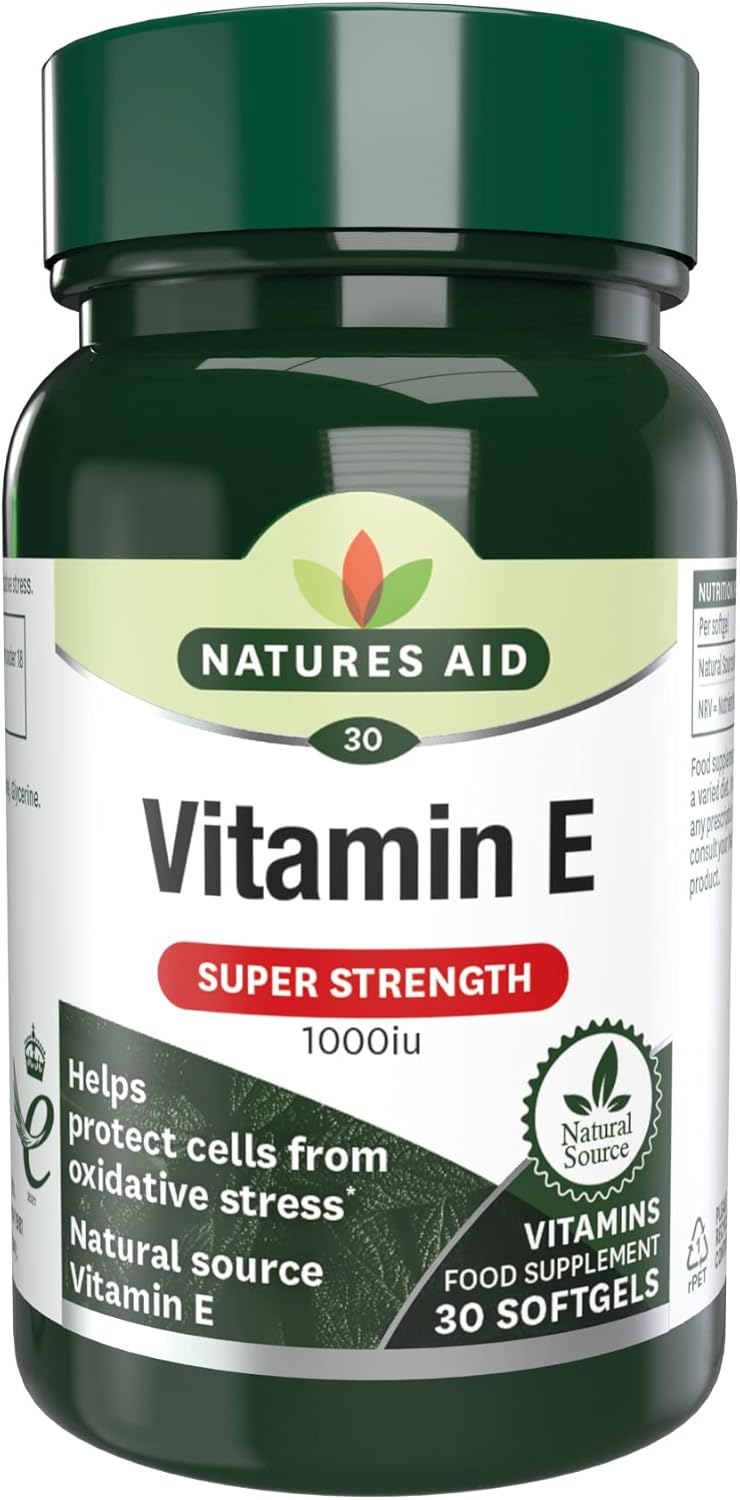 Natures Aid Vitamin E 1000iu -...