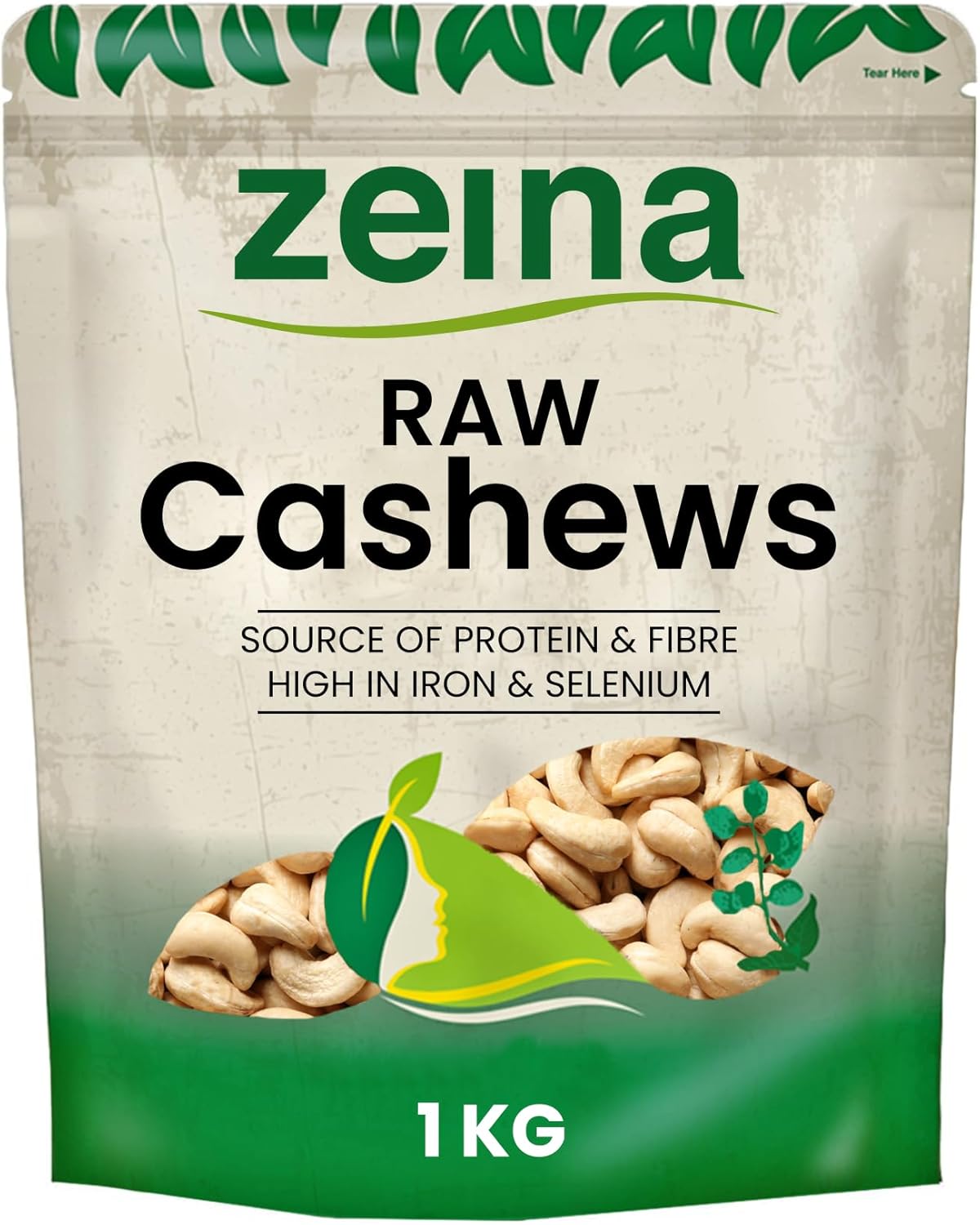 Zeina Cashew Nuts (Raw) with H...