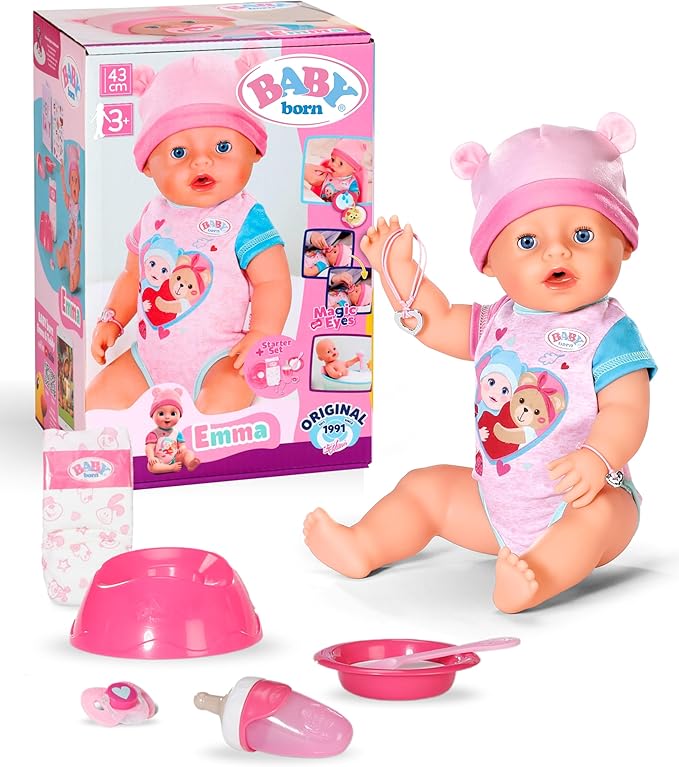 BABY born Emma - 43 cm large B...