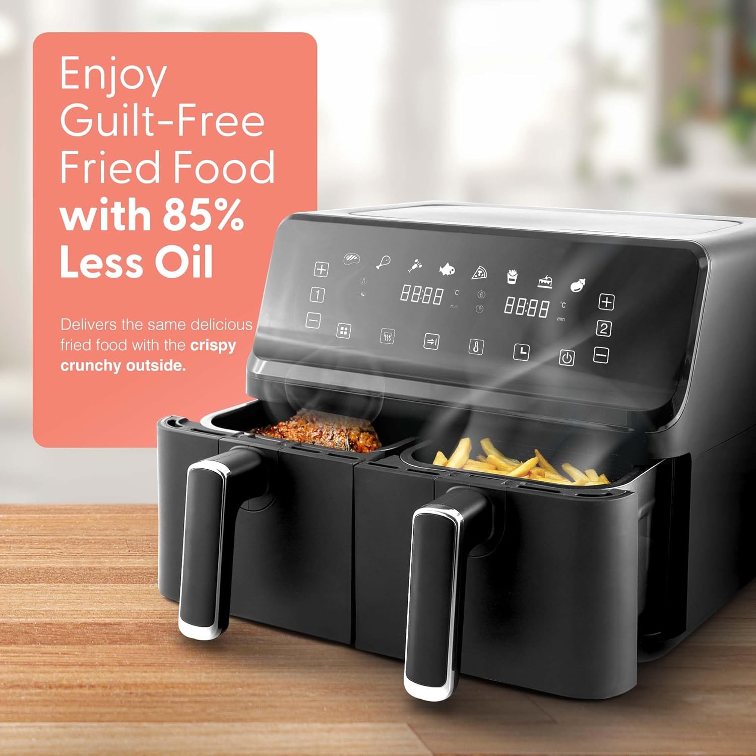 Keplin 9L Dual Zone Air Fryer...