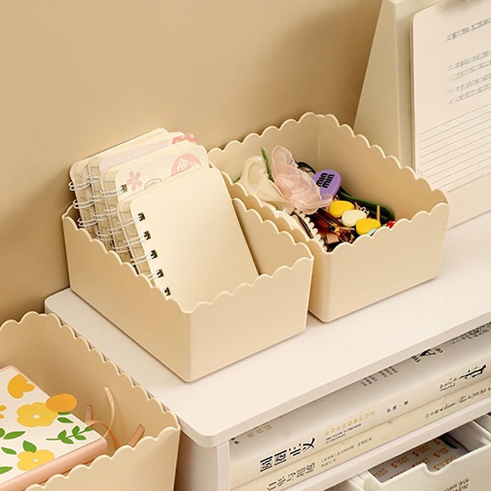 1PC Stackable Plastic Desktop...