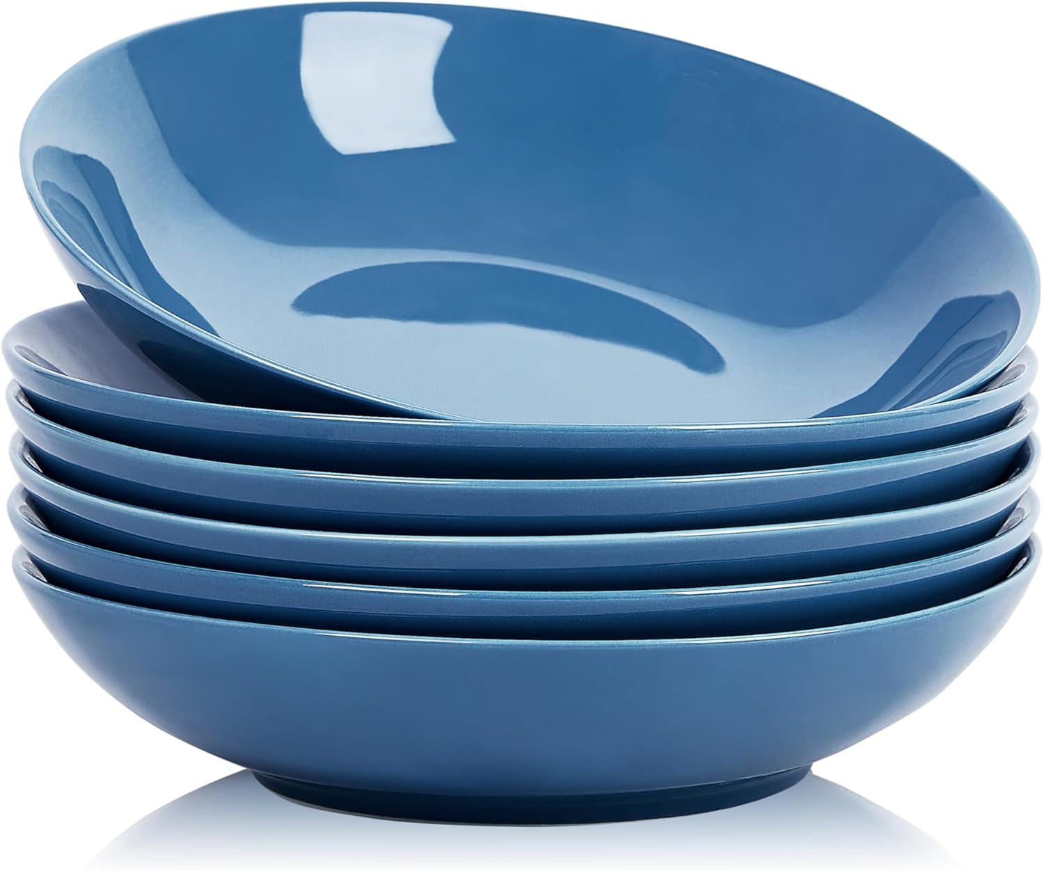 Ceramic 40oz Pasta Bowls Set o...