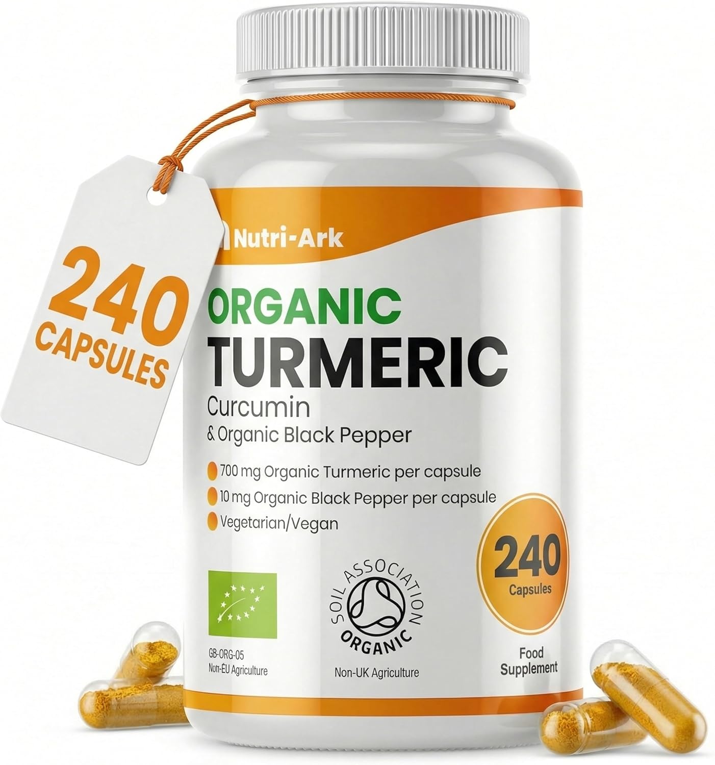 Organic Turmeric and Black Pep...