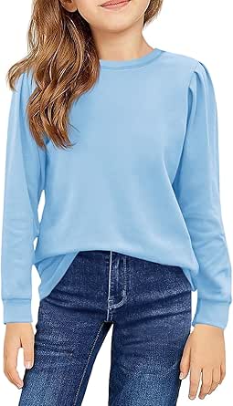 Haloumoning Girls' Long-Sleeve...