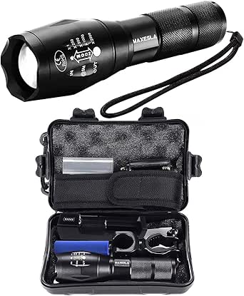 Maxesla Rechargeable LED Torch...