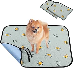 Washable Pee Pads for Dogs, Re...