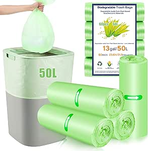 60 x 50 Litre Bin Lines, 13Gal...