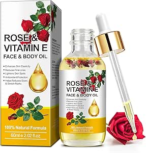 Rose Vitamin E Face & Body Oil...