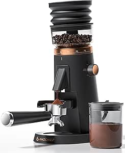 AMZCHEF Electric Coffee Grinde...
