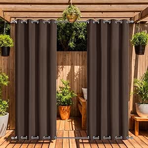 LiveGo Outdoor Curtains Waterp...