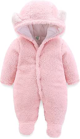 Warm Baby Winter Jumpsuit Flee...