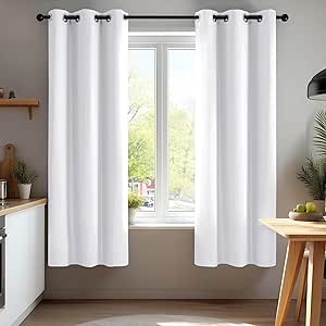 Deconovo White Curtains Therma...