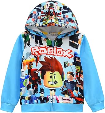 Kids Cartoon Game Hoodie Boys...
